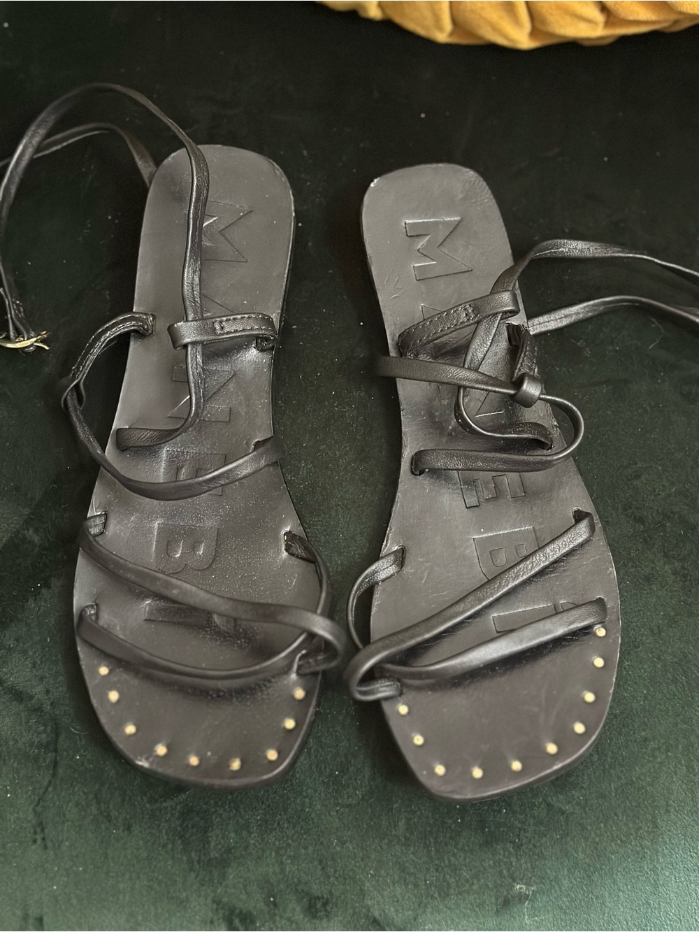 Manebí Canyon ankle strap leather sandals
